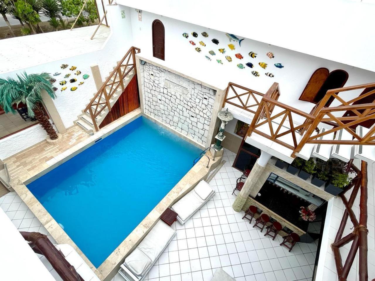 Hostal Ocean Pacifico Punta Negra Ngoại thất bức ảnh